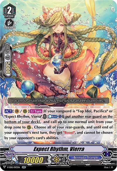 Expect Rhythm, Vierra