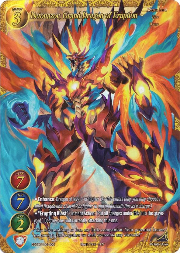 Detonazor, Grand Dragon of Eruption (Extended Art)