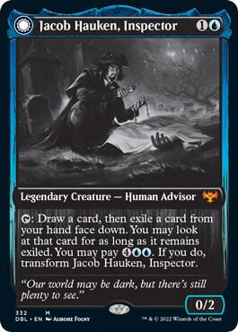 Jacob Hauken, Inspector