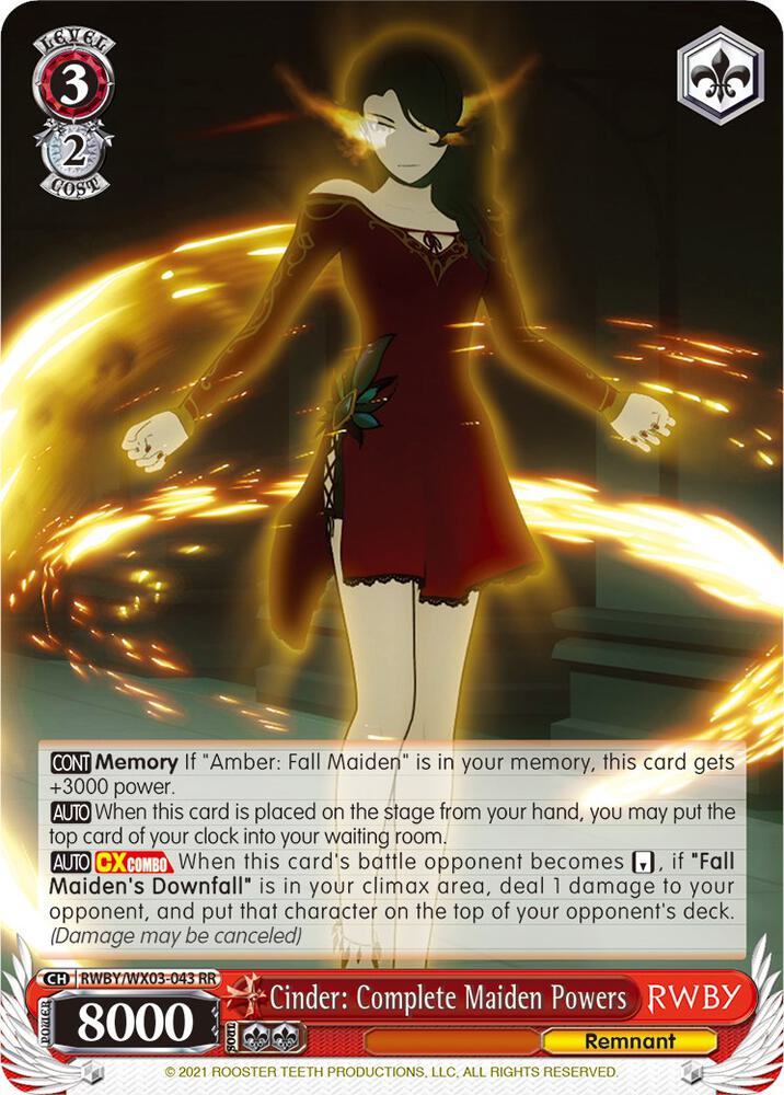 Cinder: Complete Maiden Powers