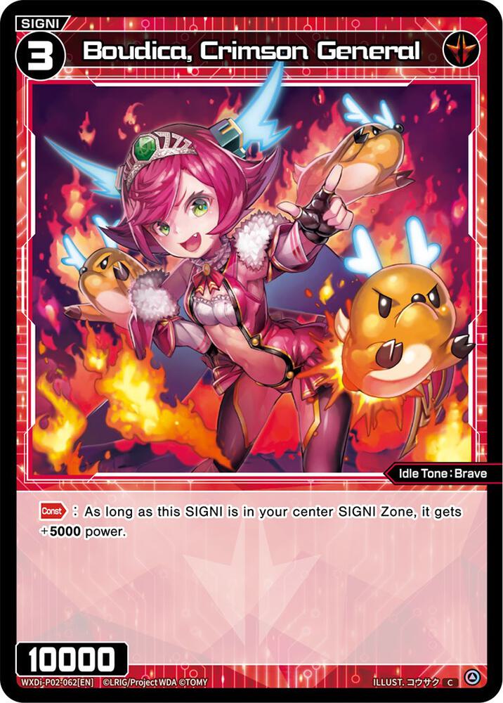 Boudica, Crimson General