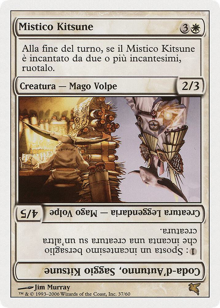 Kitsune Mystic // Autumn-Tail, Kitsune Sage (Italian) - "Mistico Kitsune"