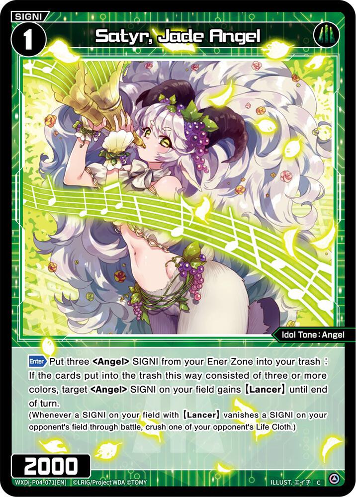 Satyr, Jade Angel
