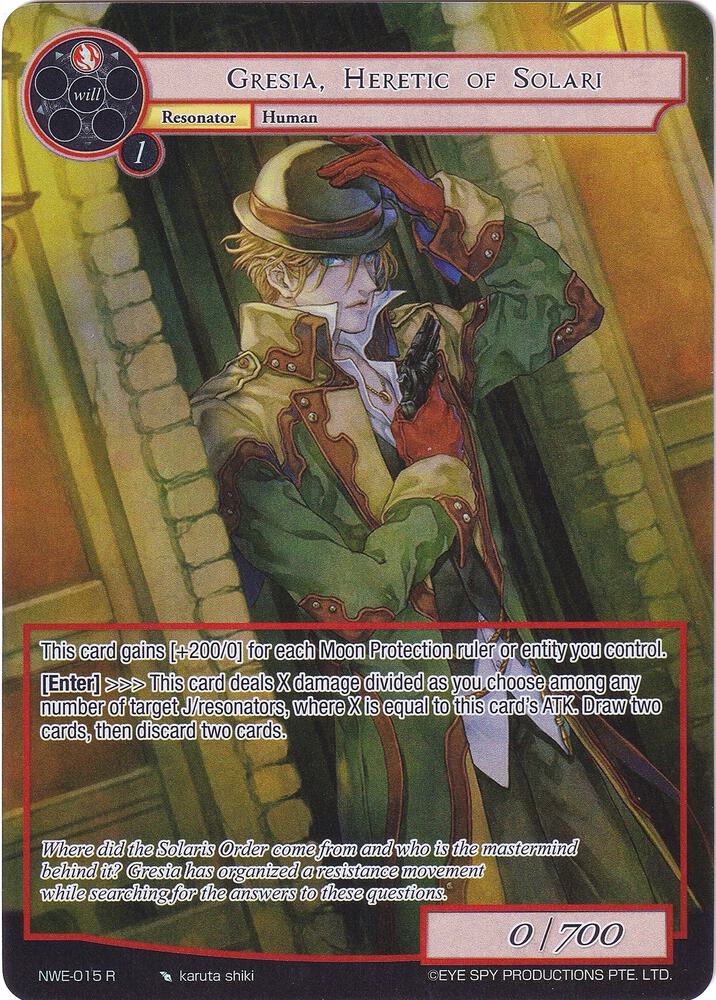 Gresia, Heretic of Solari (Full Art)