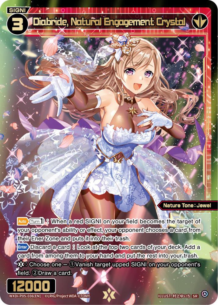 Diabride, Natural Engagement Crystal