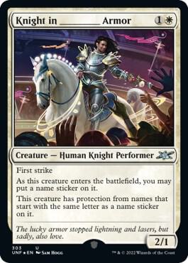 Knight in _______ Armor (Galaxy Foil)
