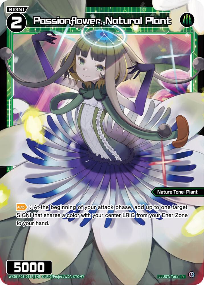 Passionflower, Natural Plant (Parallel Foil)