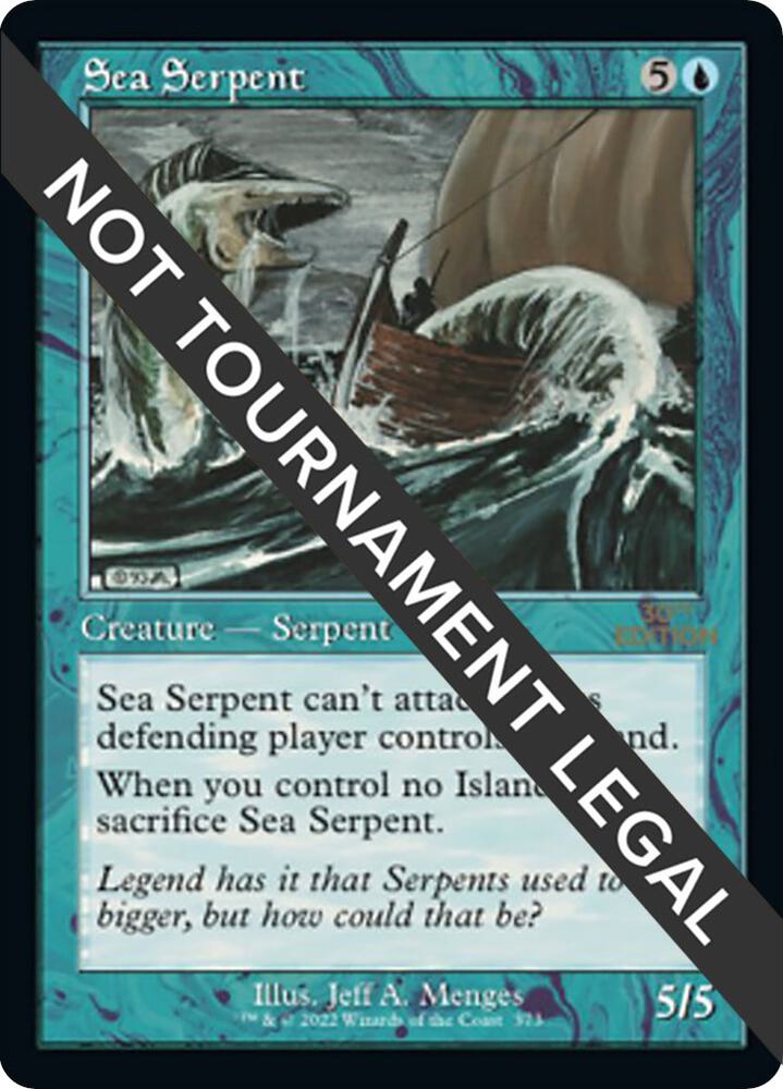 Sea Serpent (Retro Frame)