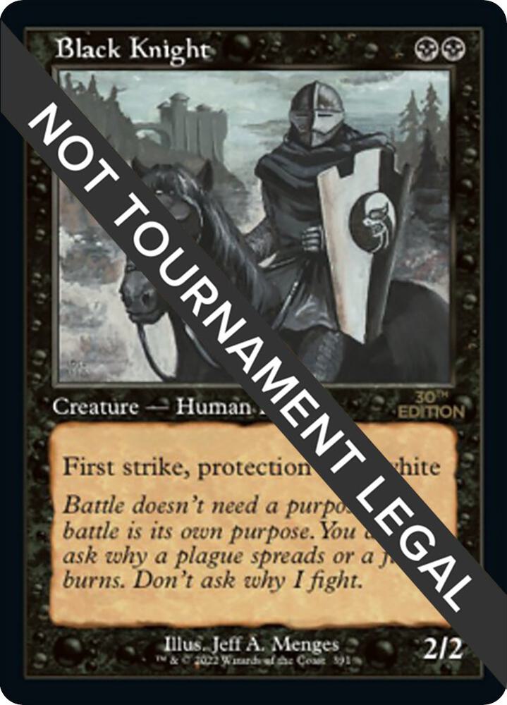 Black Knight (Retro Frame)