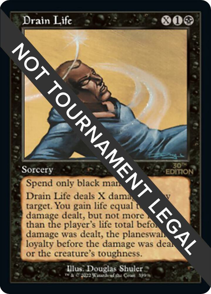 Drain Life (Retro Frame)