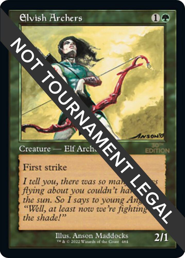 Elvish Archers (Retro Frame)
