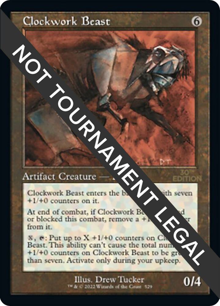 Clockwork Beast (Retro Frame)