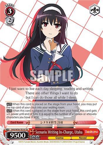 Scenario Writing In-Charge, Utaha