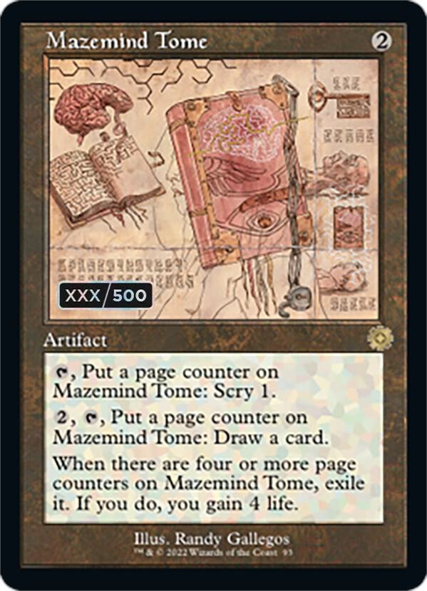 Mazemind Tome (Schematic) (Serial Numbered)