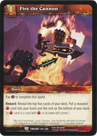 Fire the Cannon