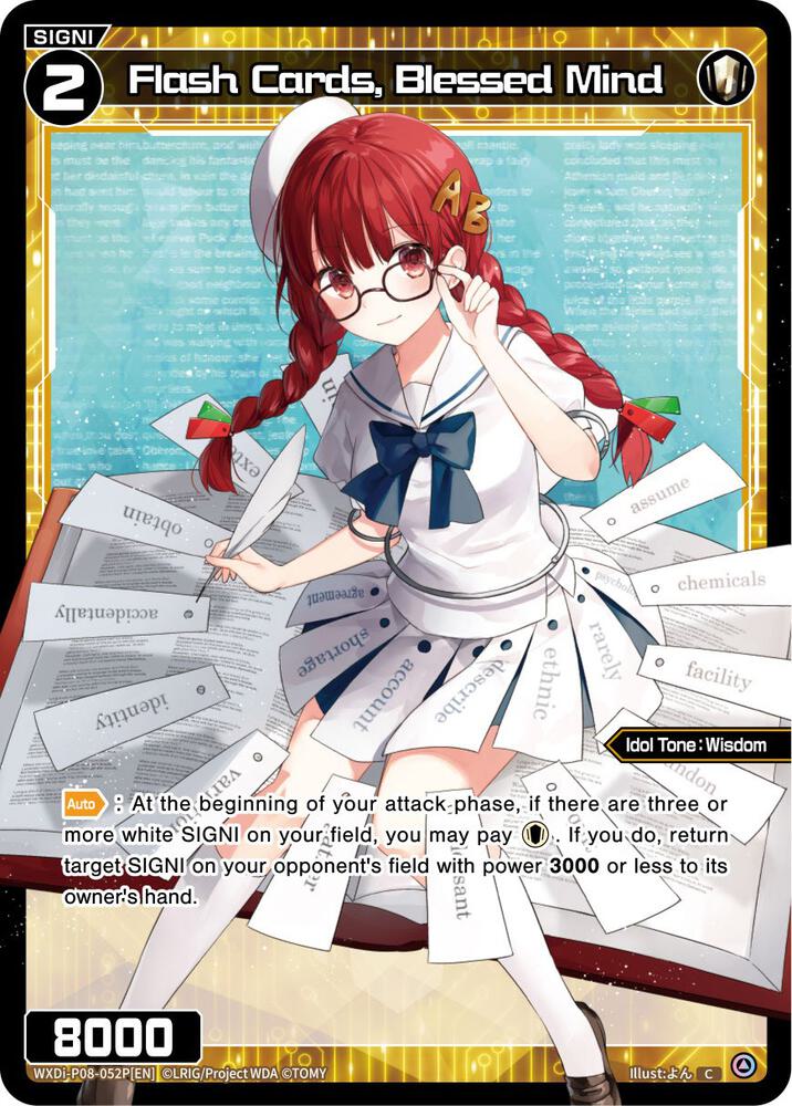 Flash Cards, Blessed Mind (Parallel Foil)
