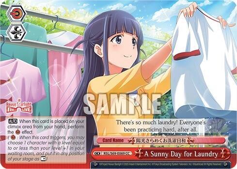 A Sunny Day for Laundry