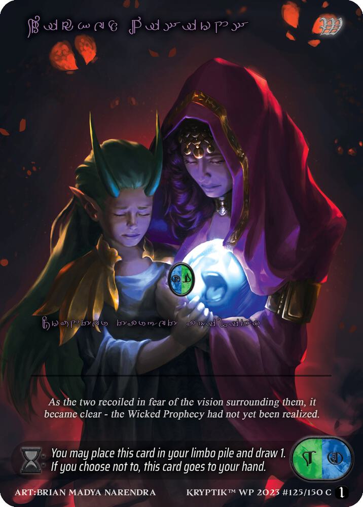 Wicked Visions (Purple Kryptik Language)