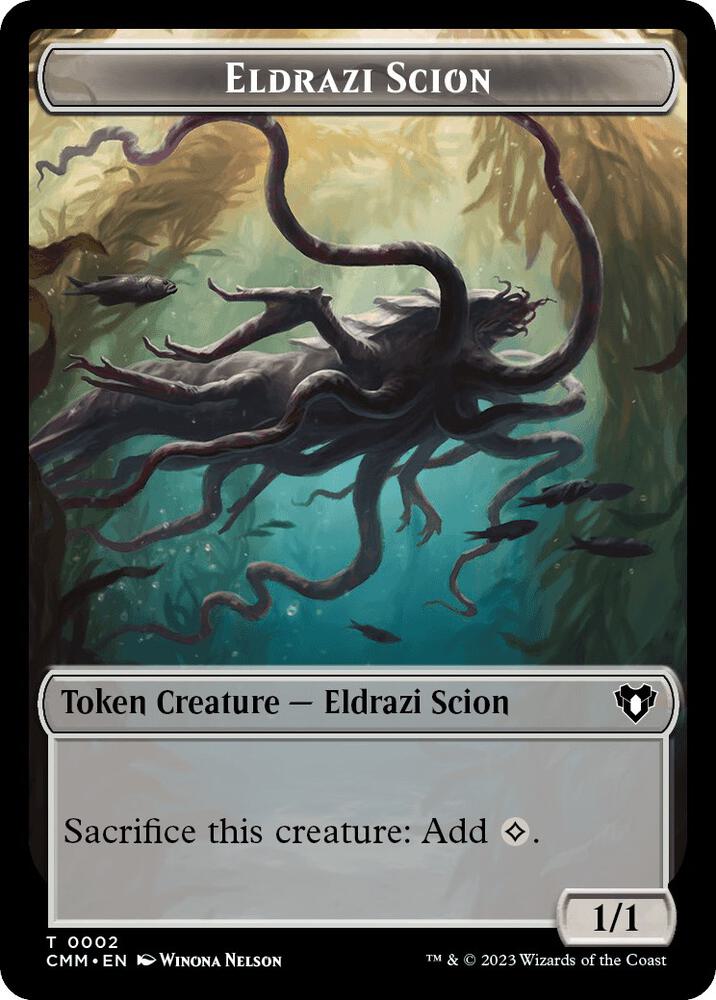 Eldrazi Scion // Knight Double-Sided Token
