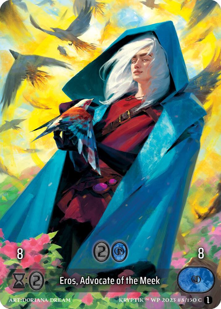 Eros, Advocate of the Meek (Box Topper) (Glass Foil)