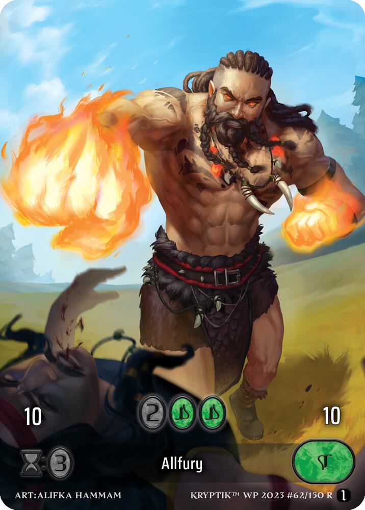 Allfury (Box Topper) (Glass Foil)