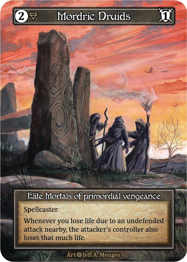 Mordric Druids (Foil)