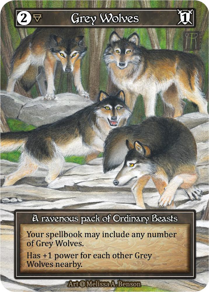 Grey Wolves (Foil)