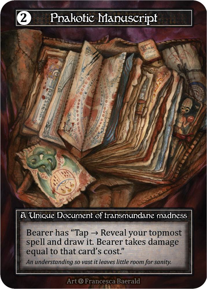 Pnakotic Manuscript (Foil)