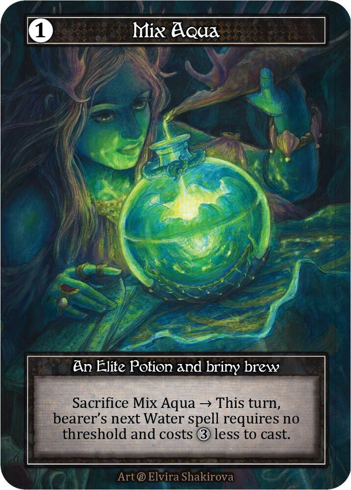 Mix Aqua (Foil)