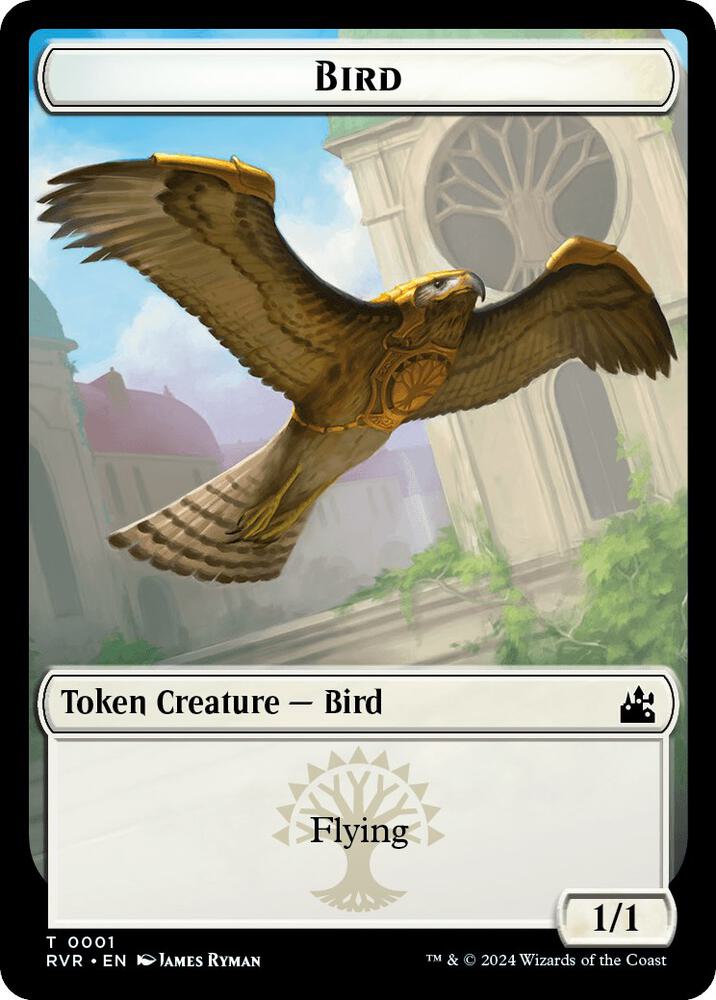Bird // Goblin (0009) Double-Sided Token