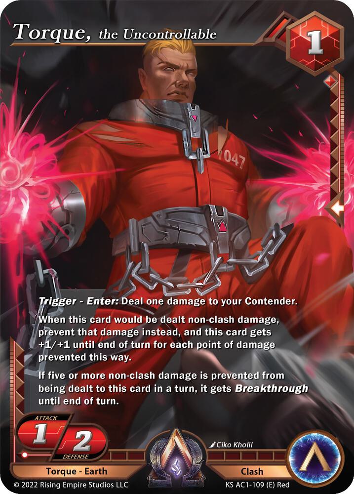 Torque, the Uncontrollable