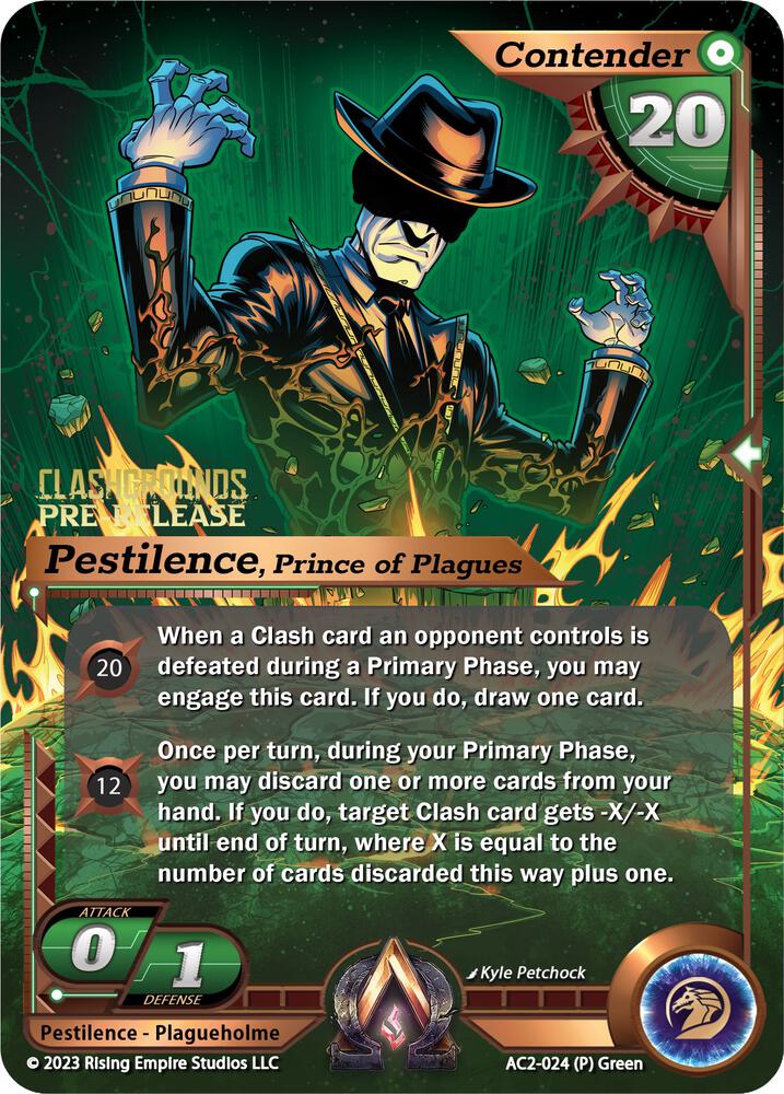 Pestilence, Prince of Plagues (Pre-Release)