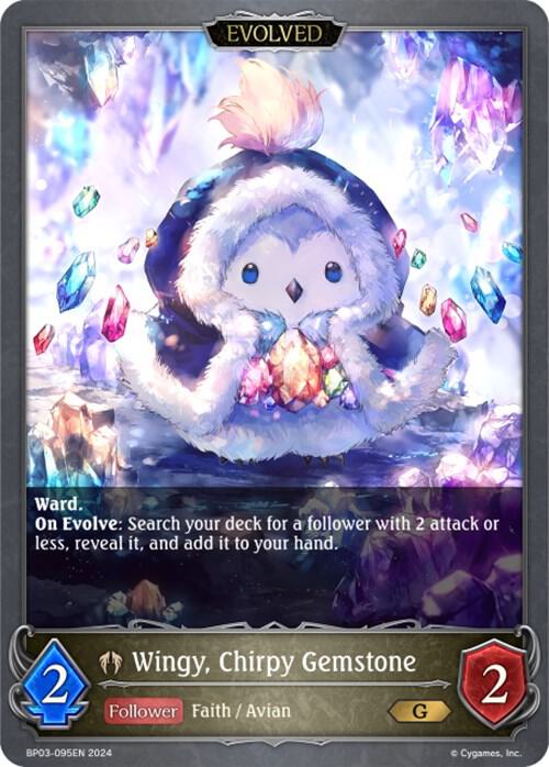Wingy, Chirpy Gemstone (Evolved)