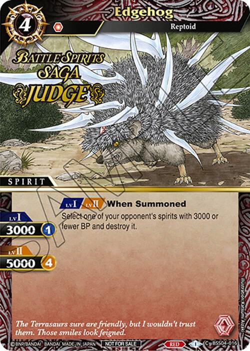 Edgehog (Judge Pack Vol. 4)