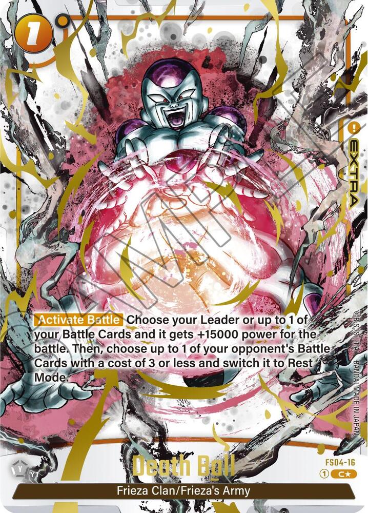 Starter Deck 4: Frieza Alternate Art Reprints