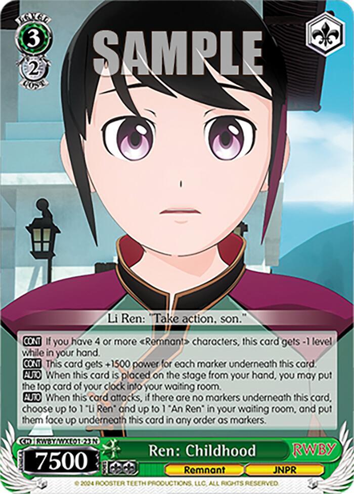 Ren: Childhood