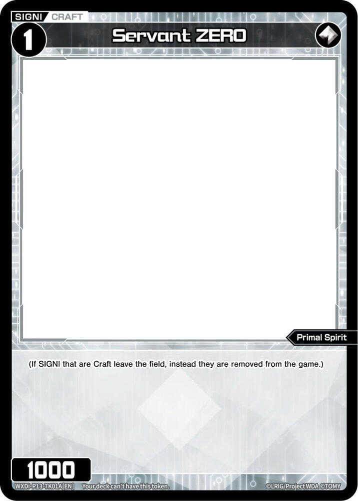 Servant ZERO (Non-Foil) // [Virus] (Non-Foil)