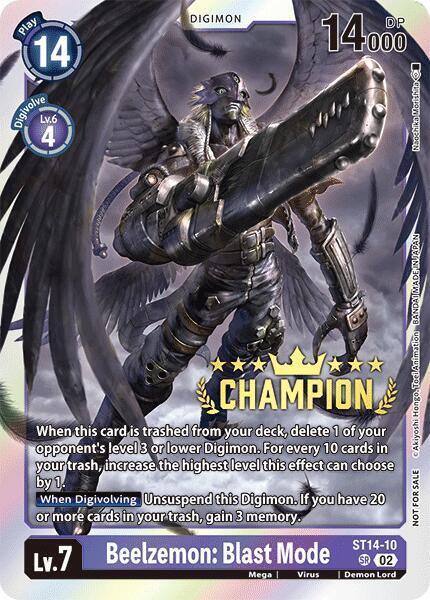 Starter Deck 14: Beelzemon Advanced Deck Set