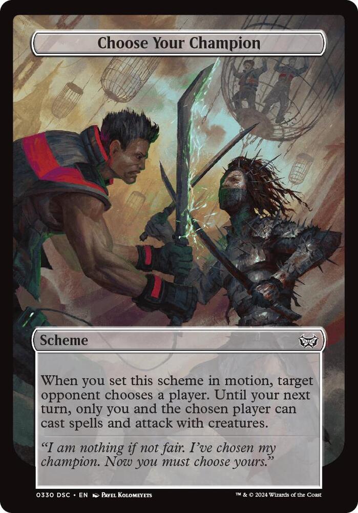 Choose Your Champion (Full Art)