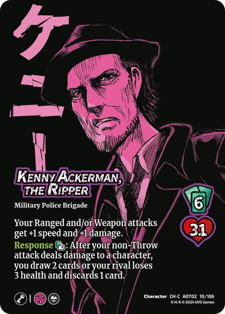 Kenny Ackerman, the Ripper