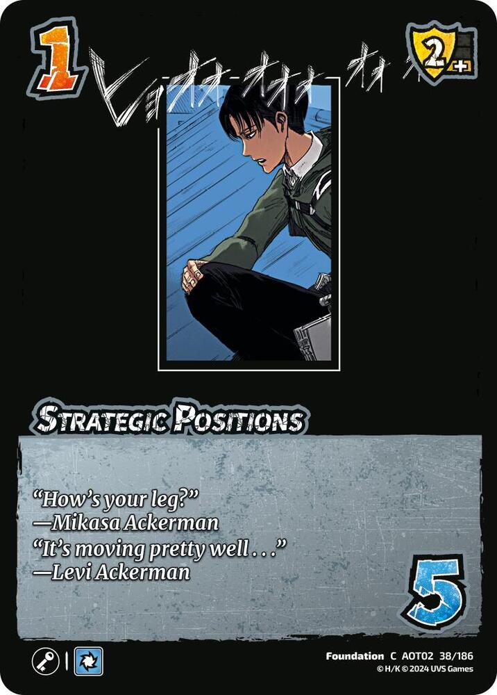 Strategic Positions