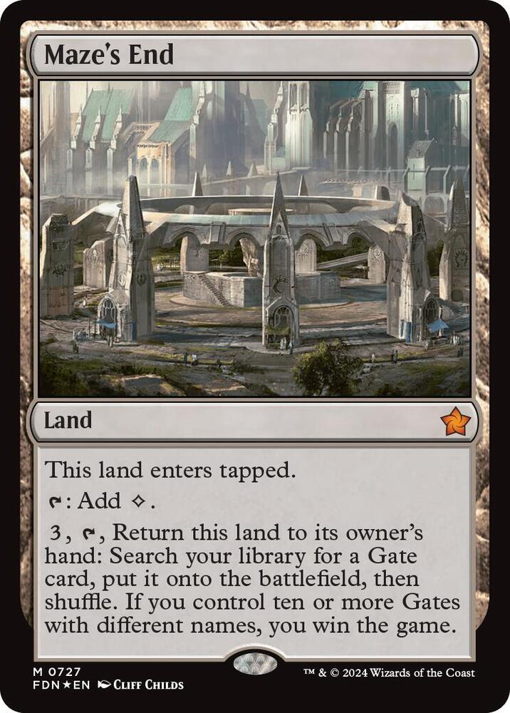 Maze's End