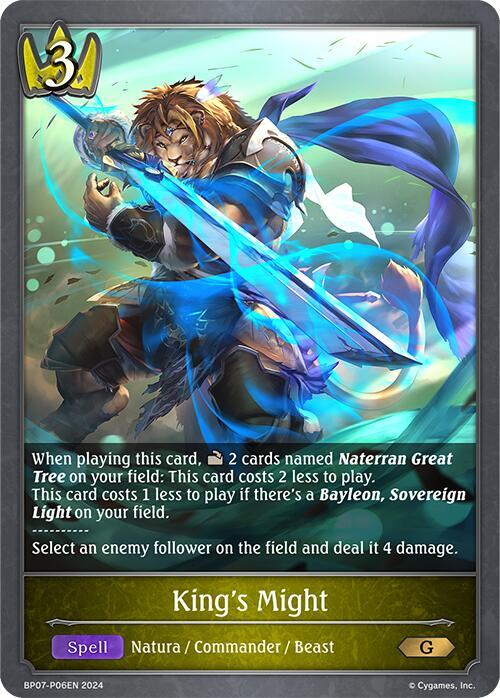 King's Might -P06EN (Foil)