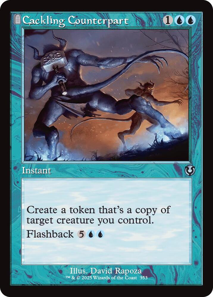 Cackling Counterpart (Retro Frame)