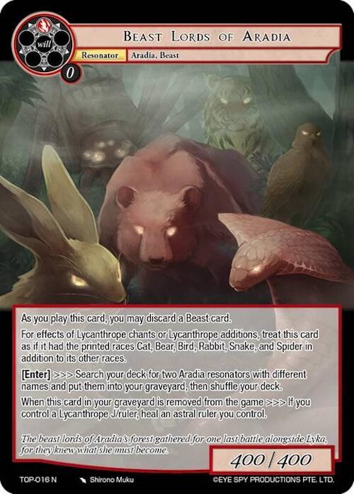Beast Lords of Aradia