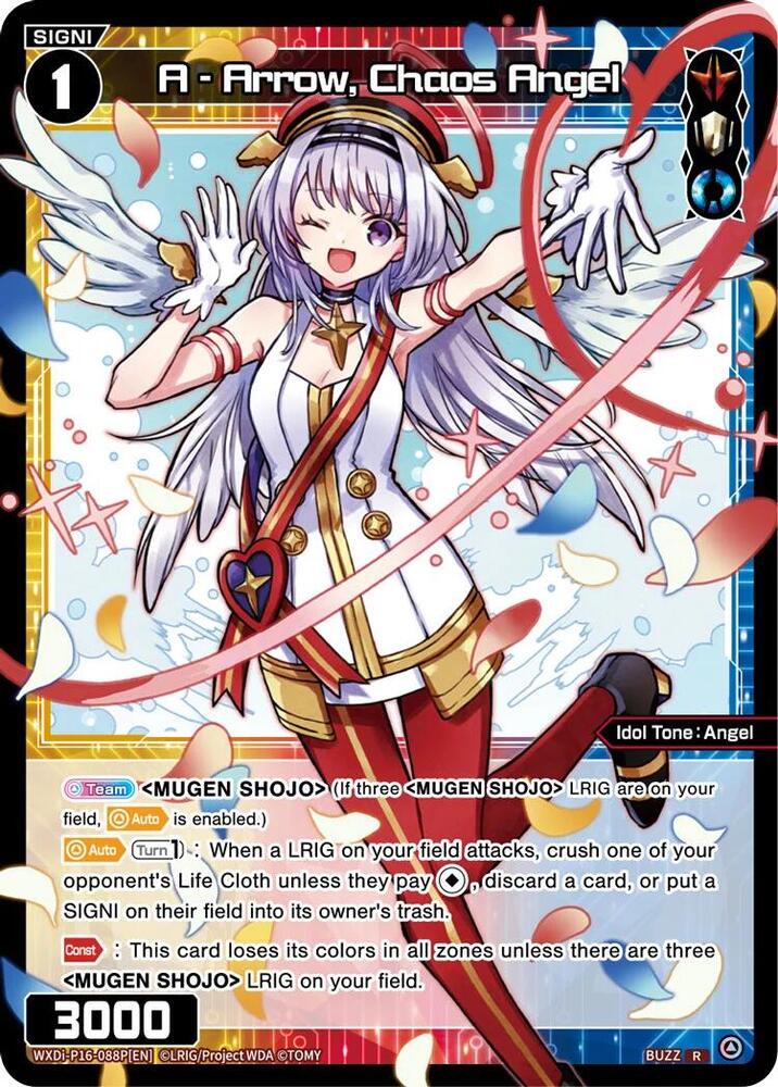 A - Arrow, Chaos Angel (Parallel)