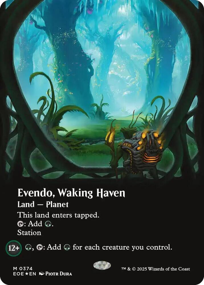 Evendo, Waking Haven (Borderless) (Galaxy Foil)