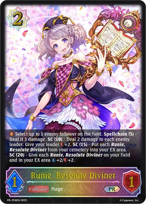 Runie, Resolute Diviner