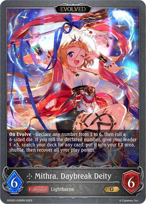Mithra, Daybreak Deity (Evolved)