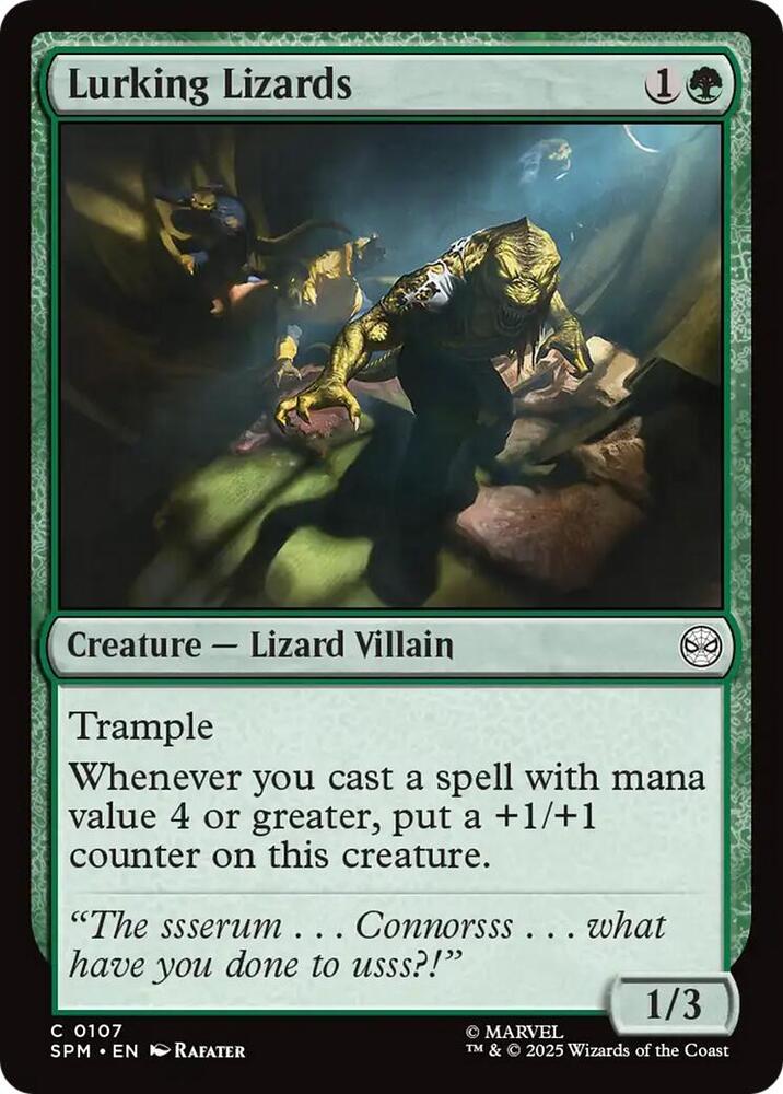 Lurking Lizards